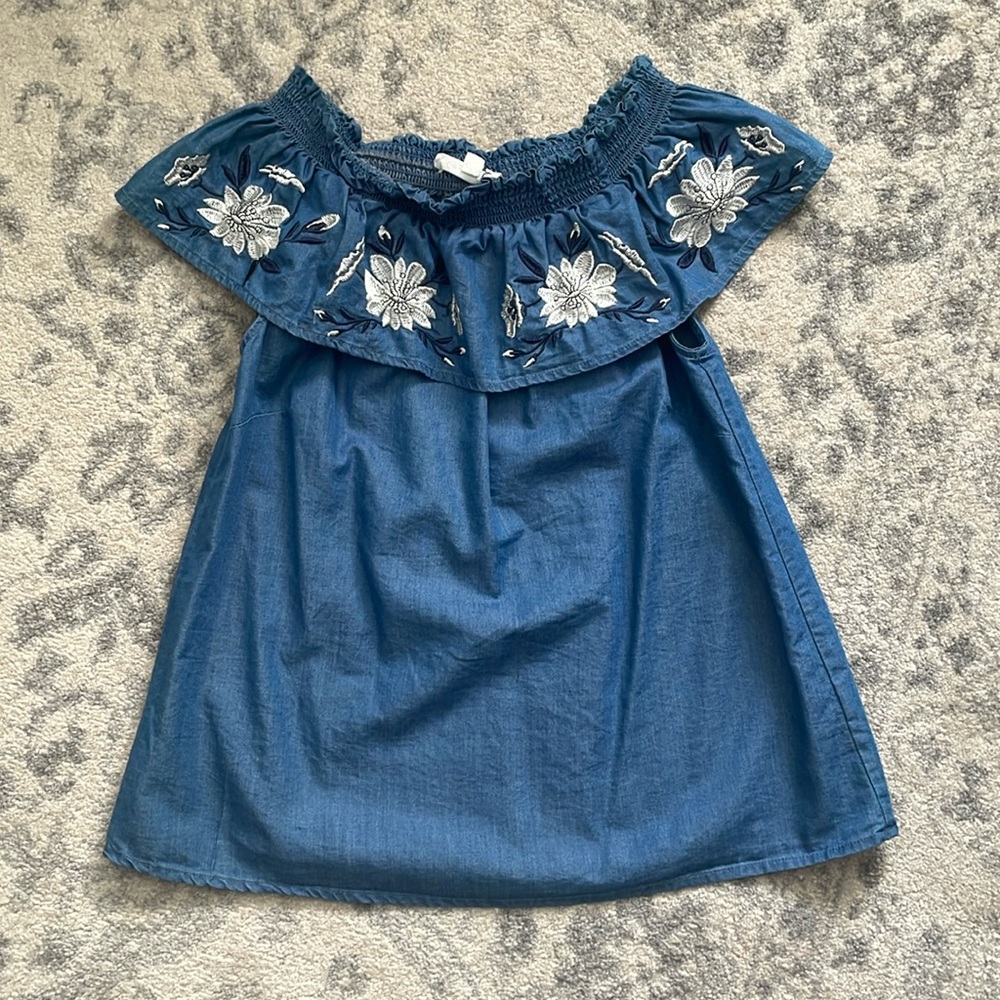 NWT Women’s Love Tree Off the Shoulder Ruffle Top